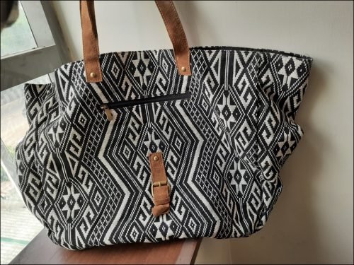 Jacquard Women Tote Bag