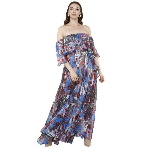 Silvia Printed Maxi