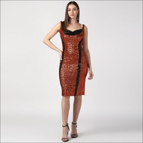 Nikki Sequin Dress