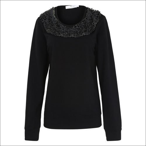 Poppy Beaded Sweat Shirt