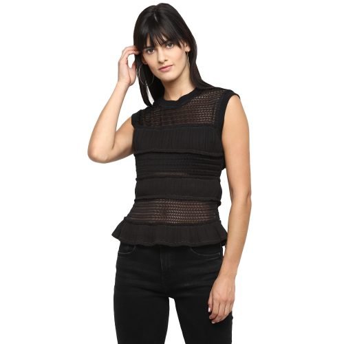 Black Lace Top