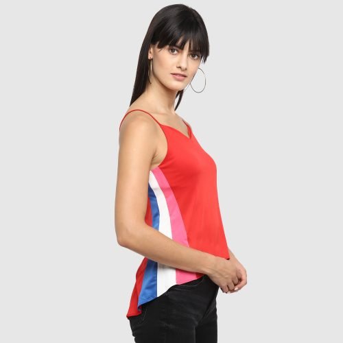 Multicoloured Sling Top