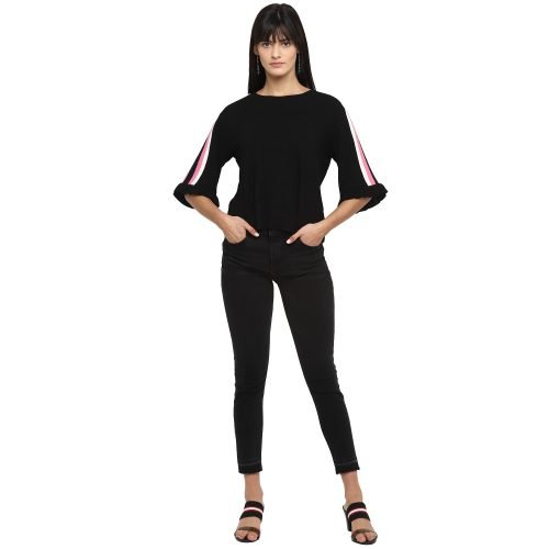 Black Rib Top