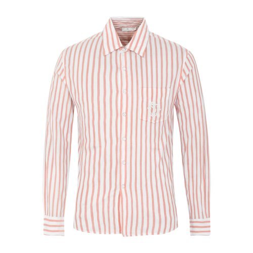 An Orange Stripe Shirt