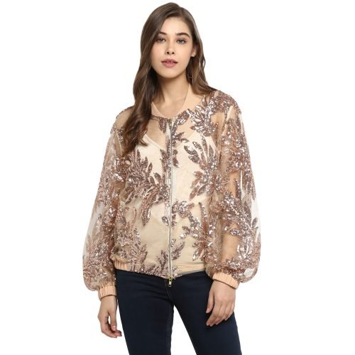 Sequins Jacket Golden