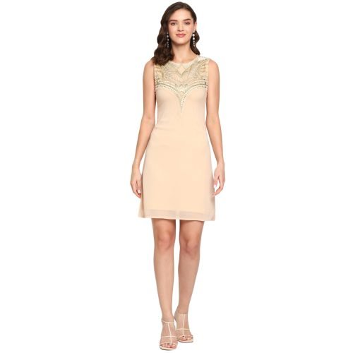Faith-A line Short Dress