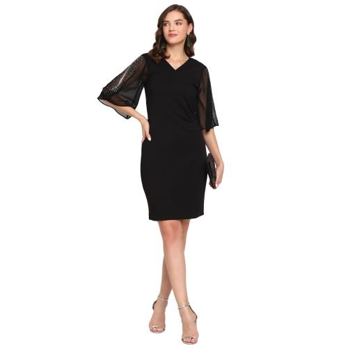 Crystal Slit Dress
